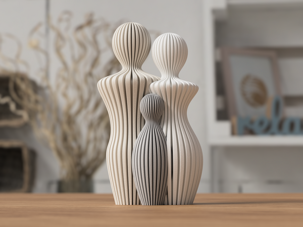 Family Statues - Noéra Interiors